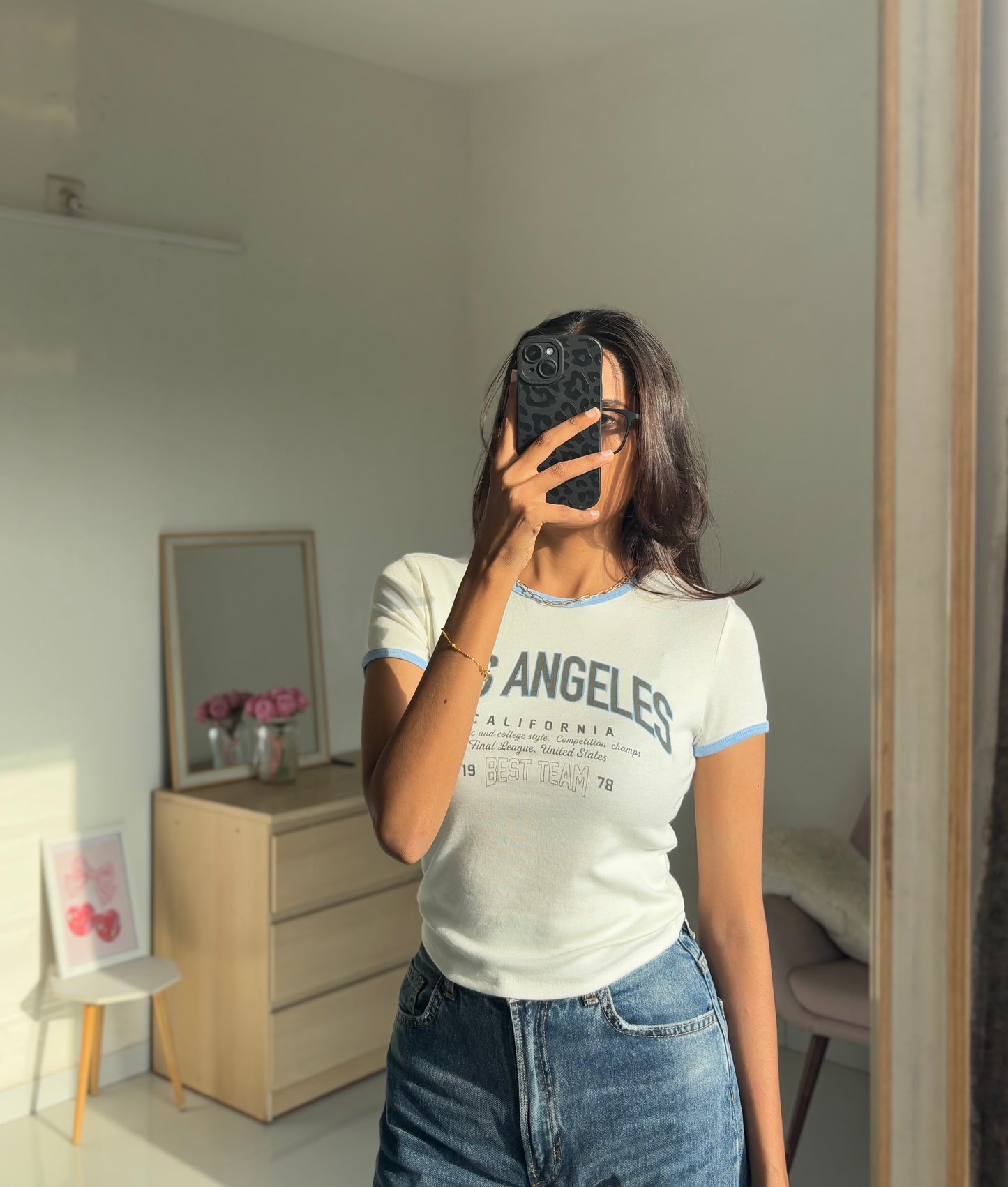 "Los Angeles" Baby tee