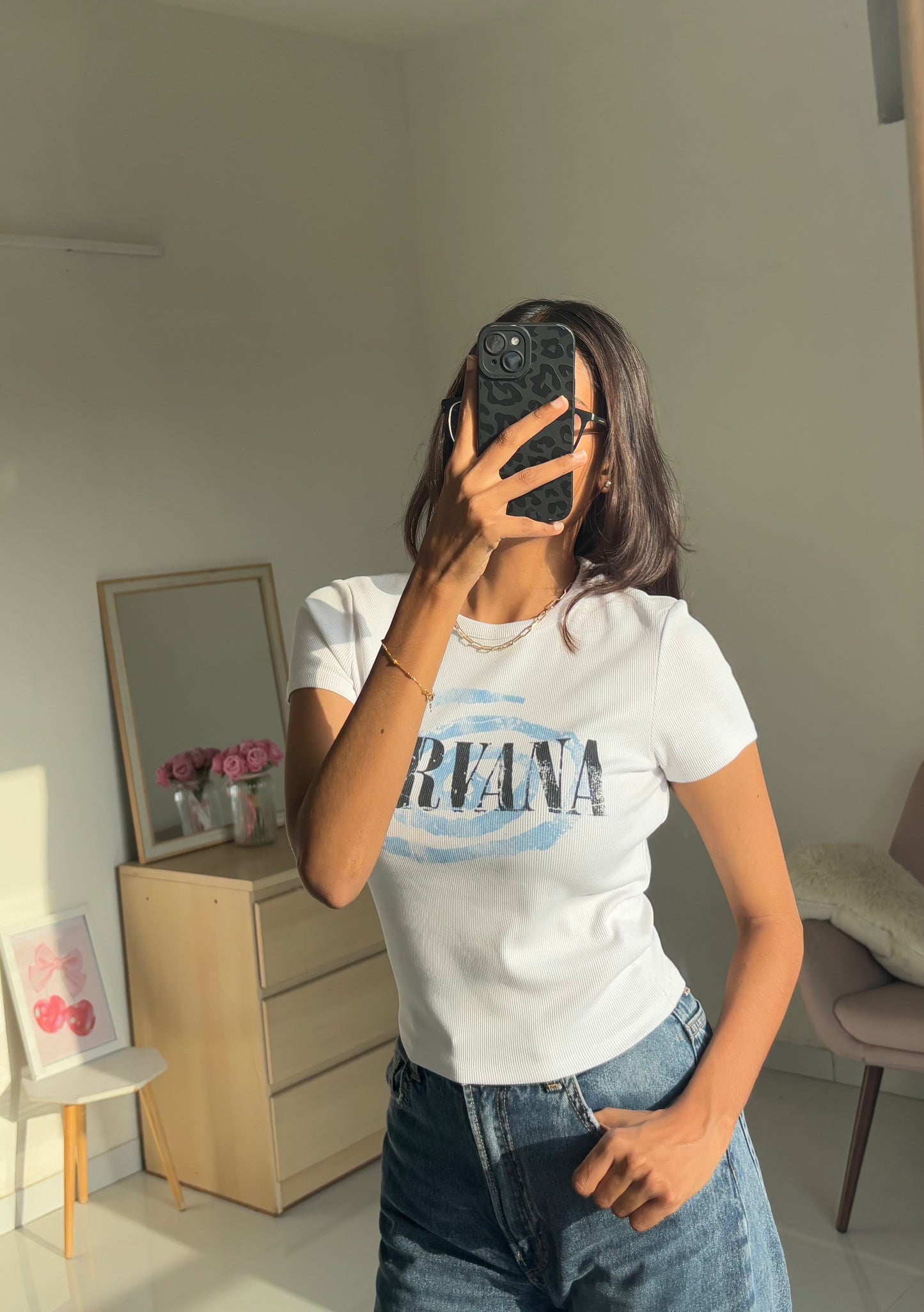 "NIRVANA" Baby tee