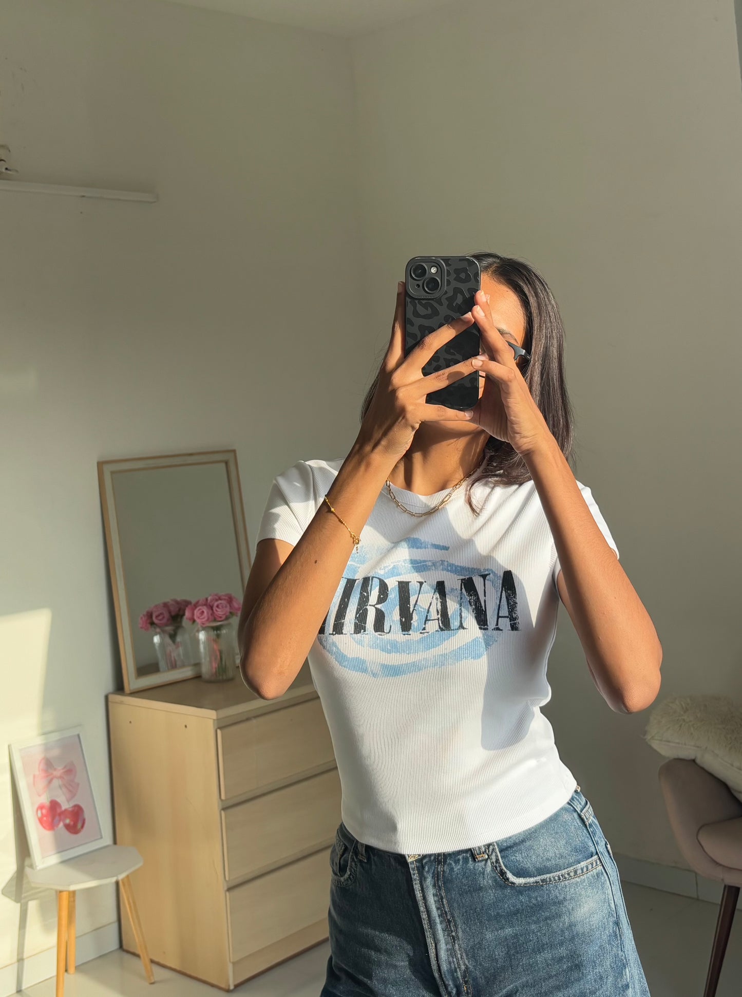 "NIRVANA" Baby tee