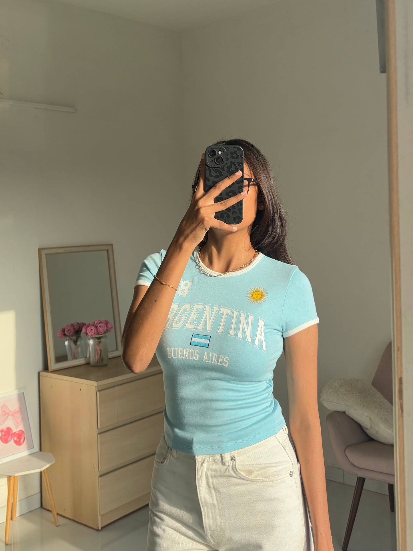 "Argentina" Baby tee