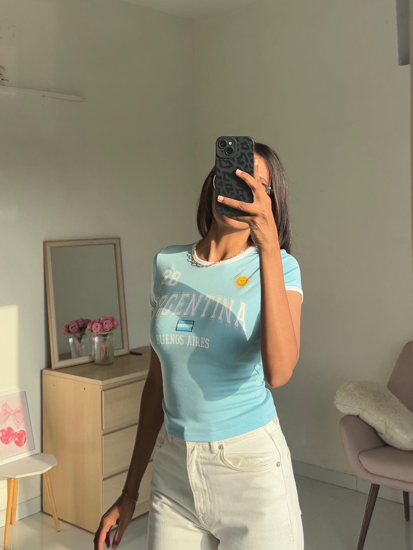 "Argentina" Baby tee