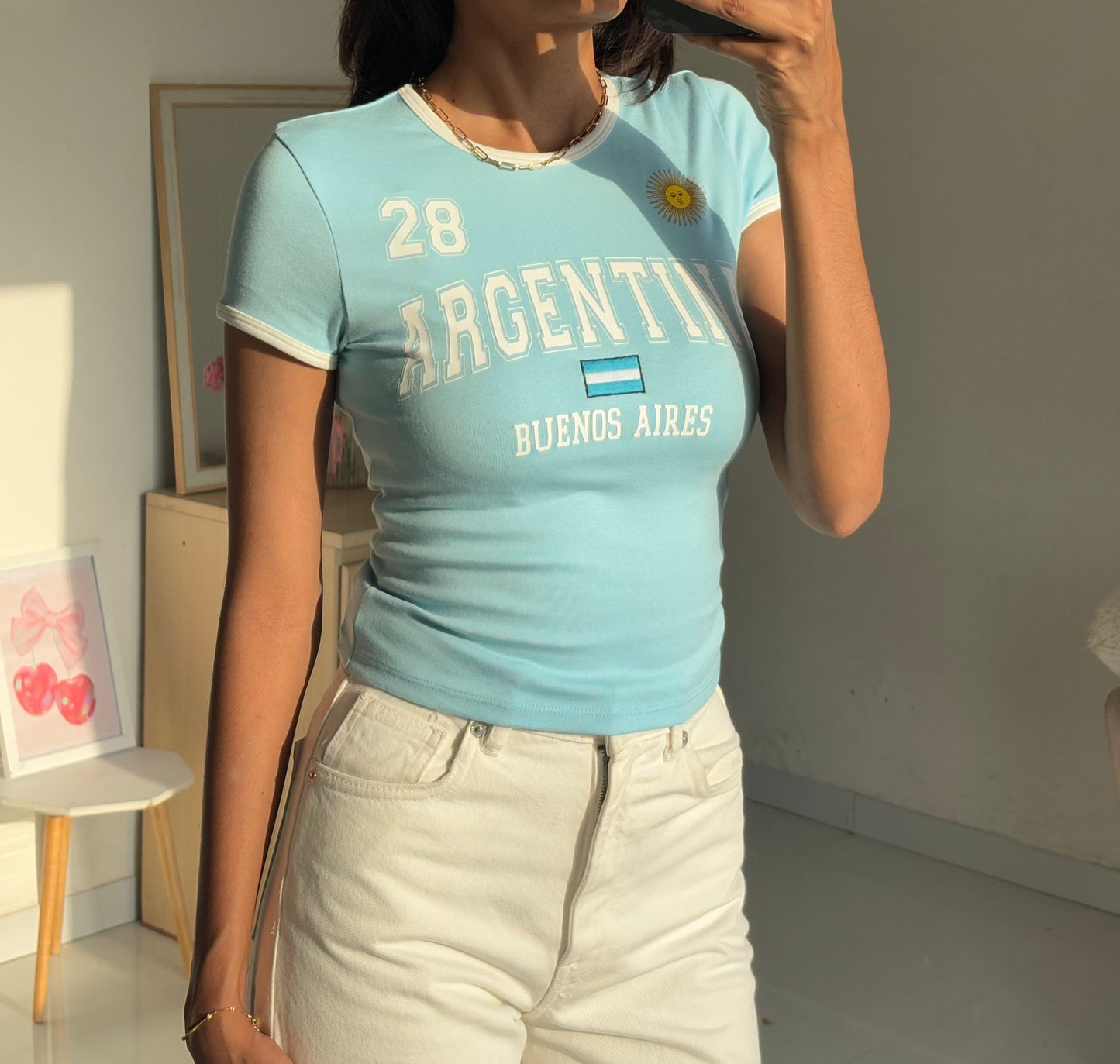 "Argentina" Baby tee