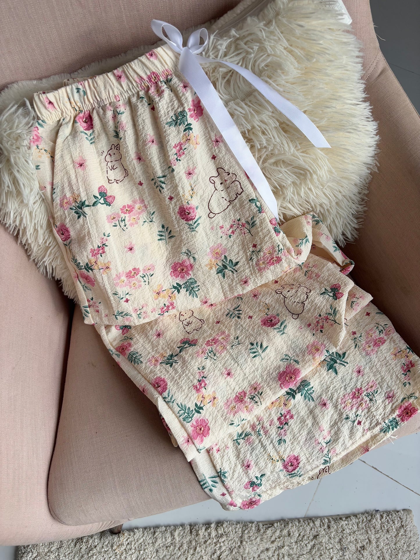 Blush Bunny Pants