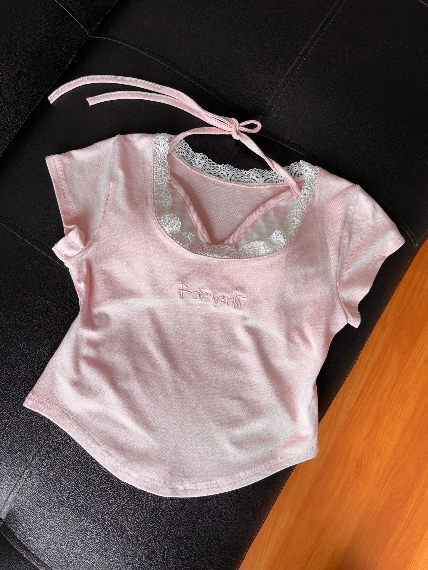 Padded Layered Korean Tops