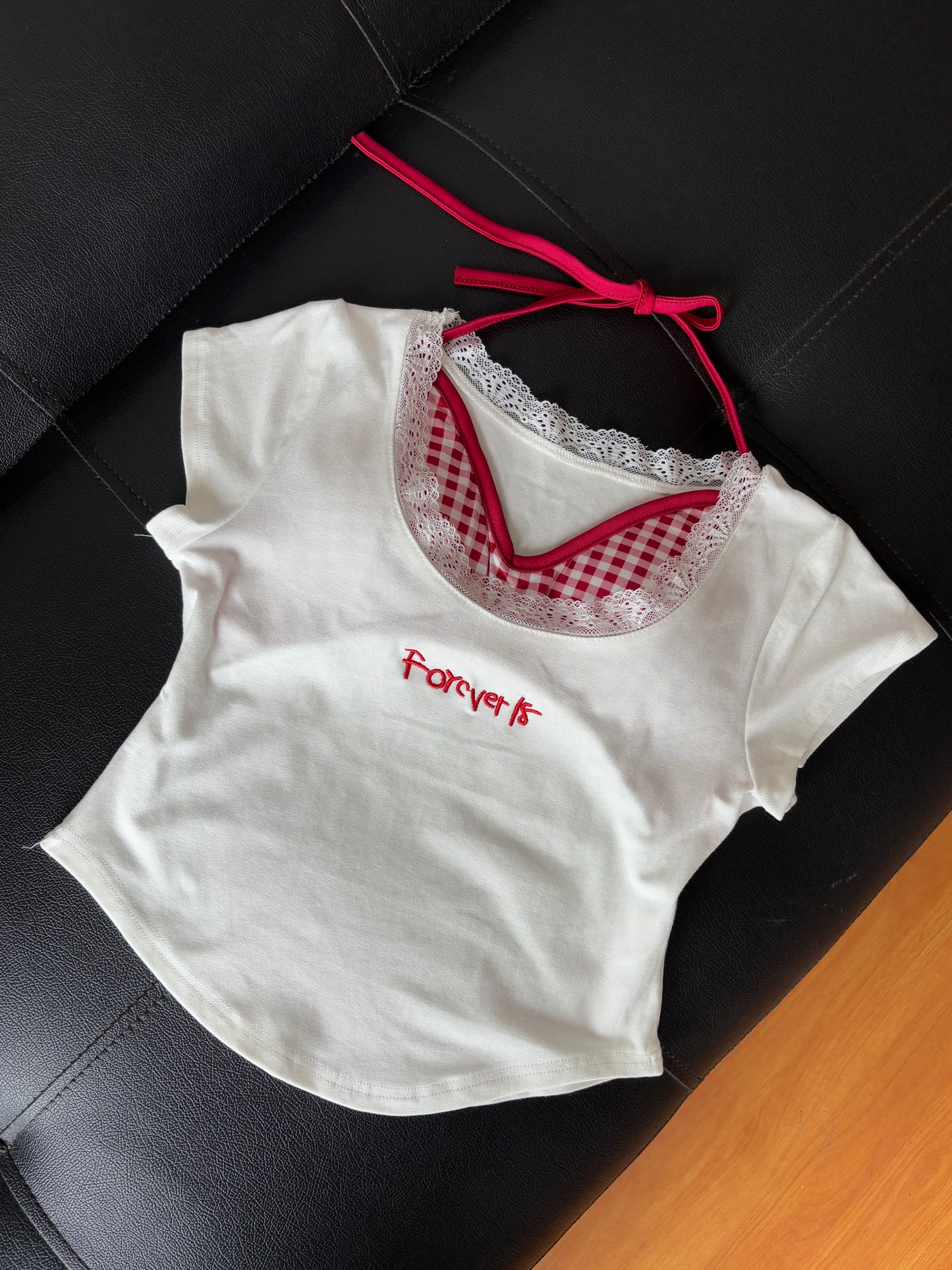 Padded Layered Korean Tops