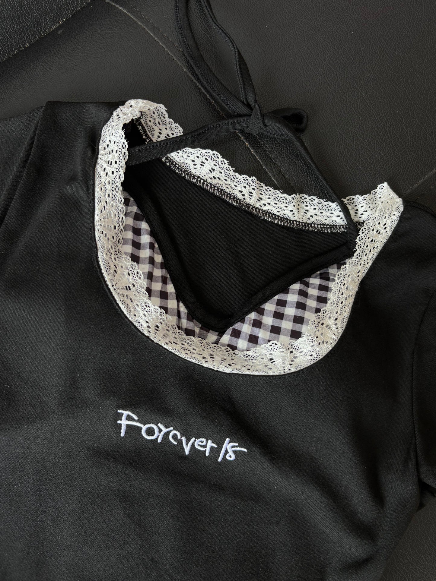 Padded Layered Korean Tops