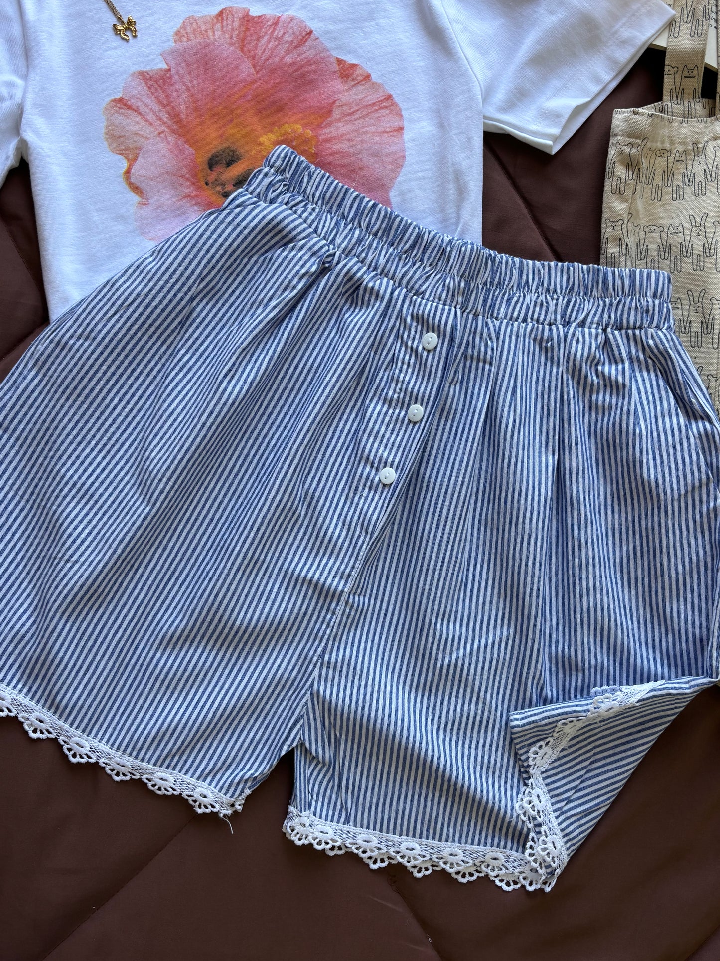 Viral Pinteresty Summer Linen Shorts #2