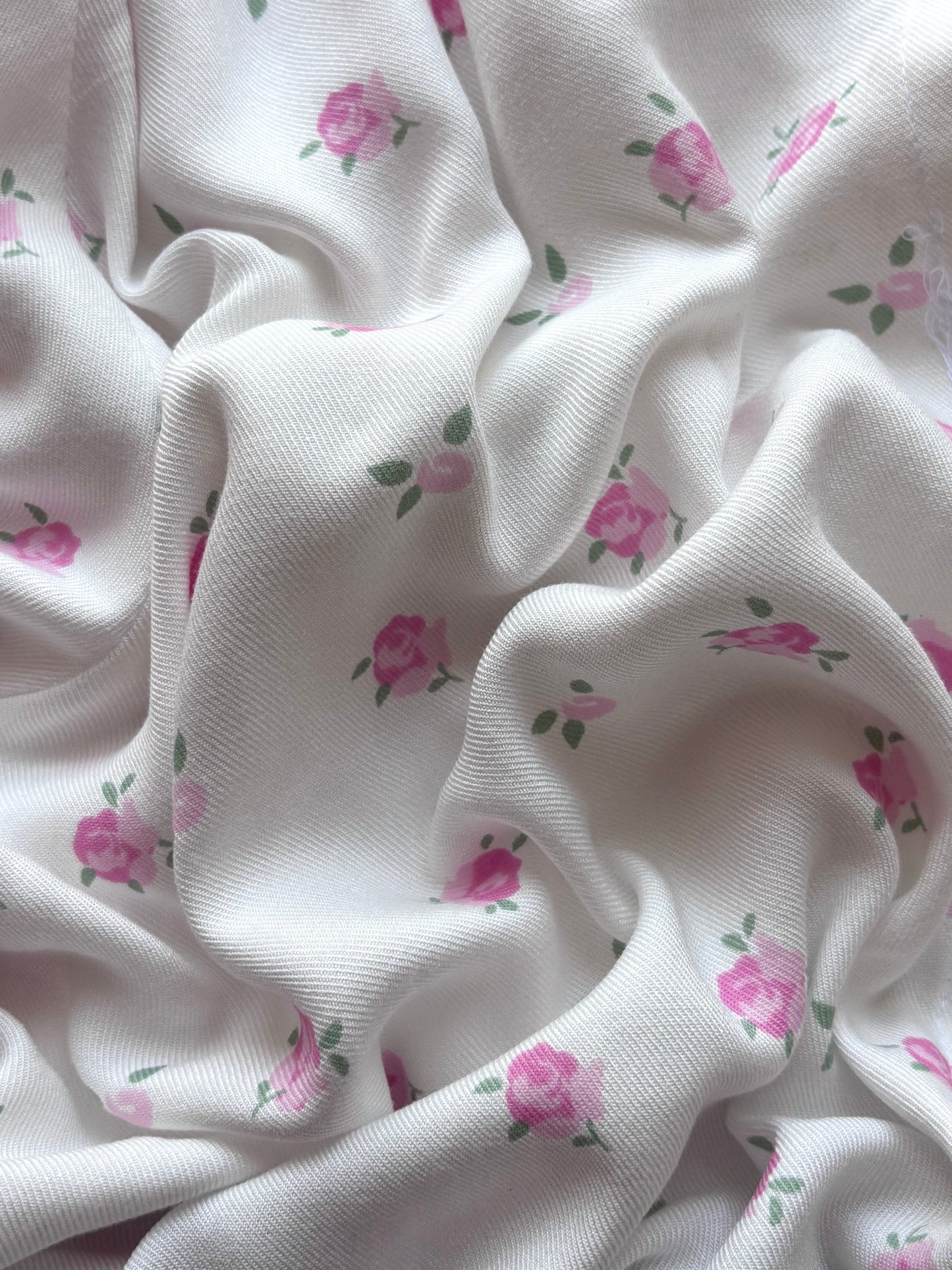 Oversized Rose Print Shirt