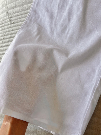 White Linen Pant