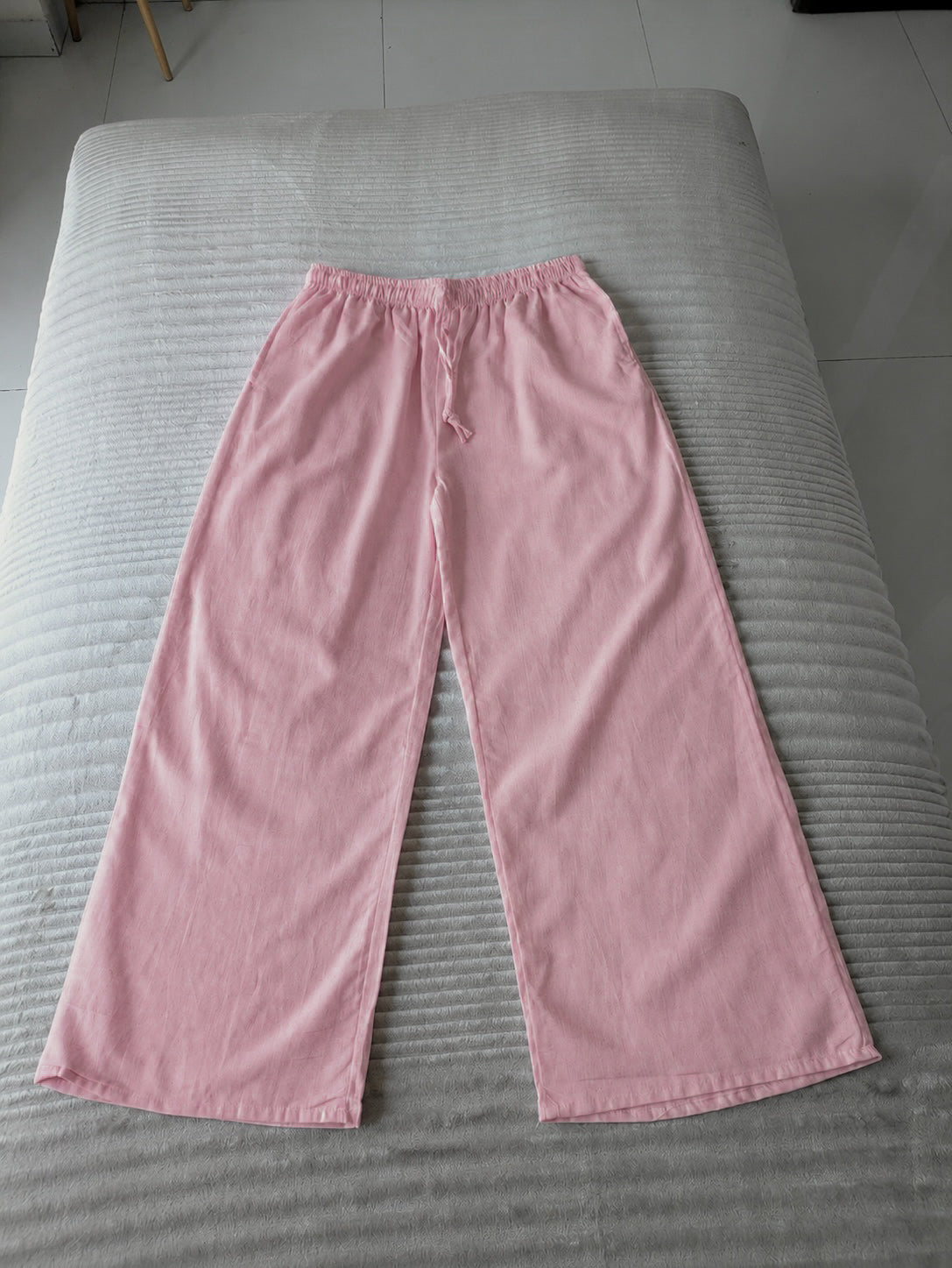 Blush Pink Linen Pant