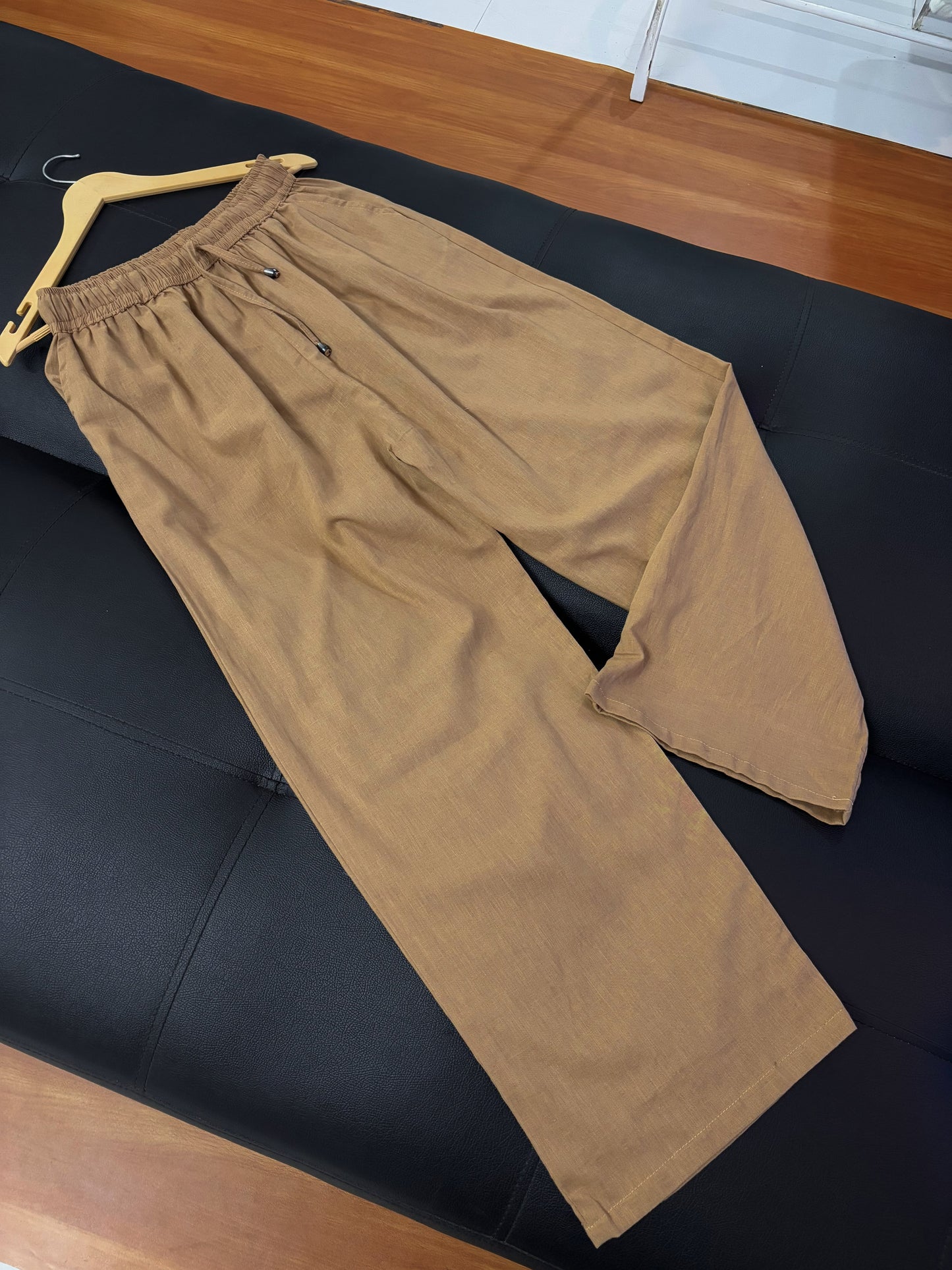 Viral Linen pant (Brown)