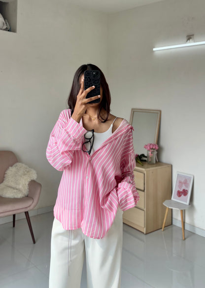 Striped Pink Shirt