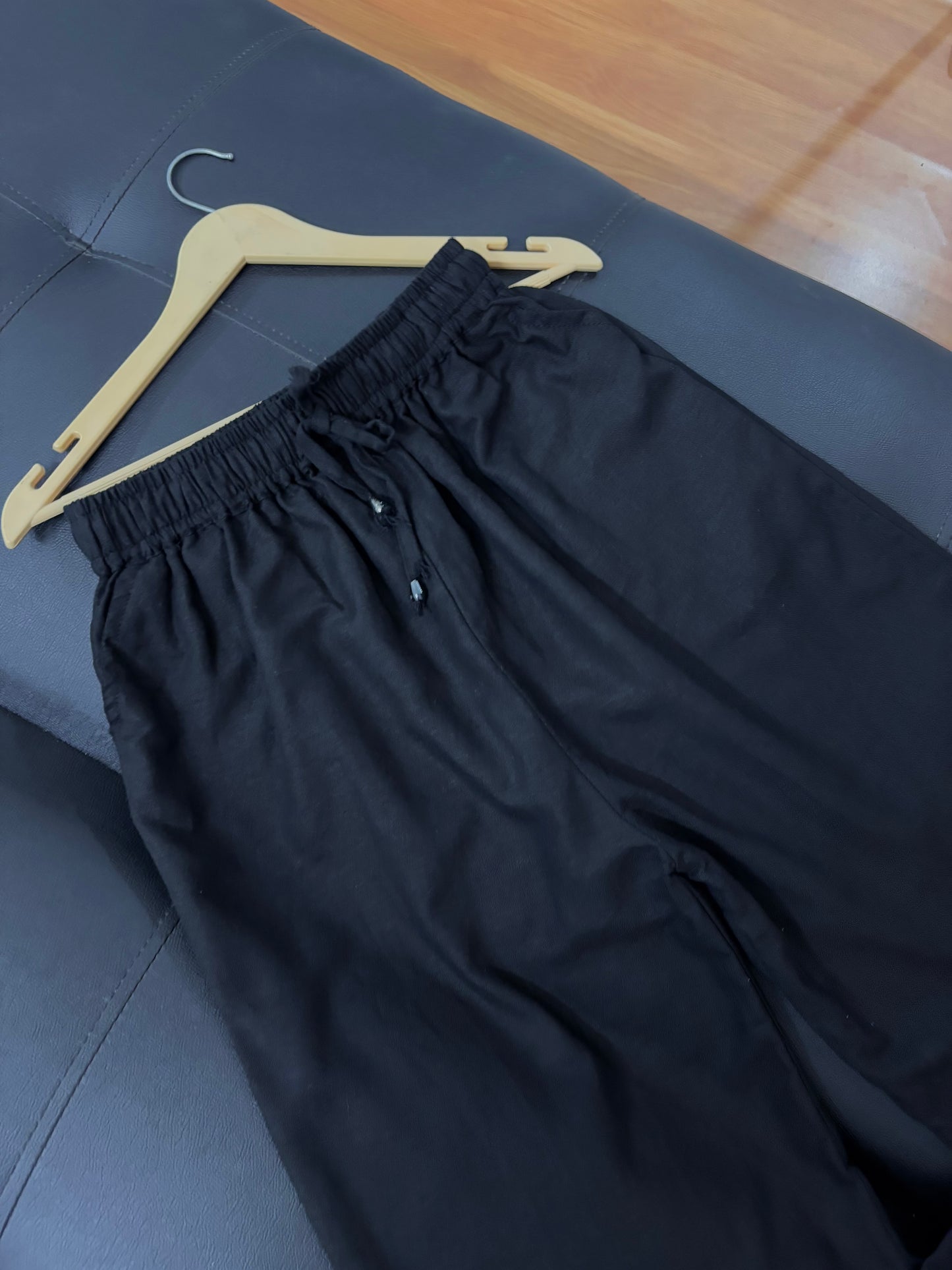 Viral Linen pant (Black)