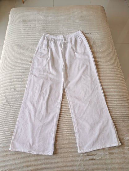 White Linen Pant