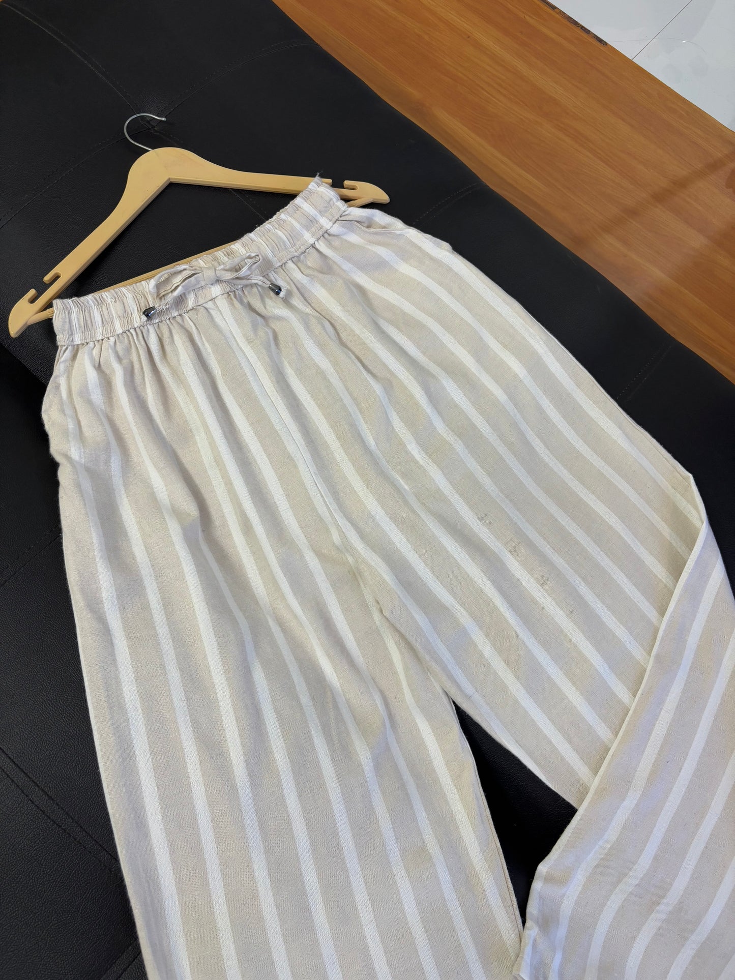 Viral Linen pant (Beige)