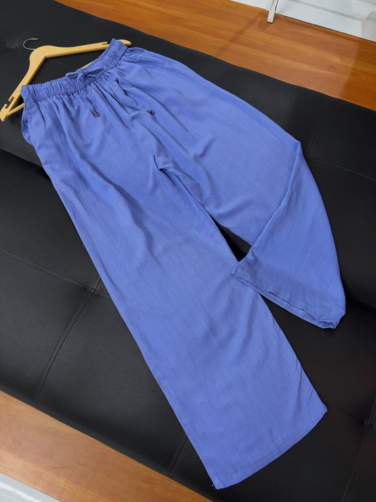 Viral Linen pant (Blue)
