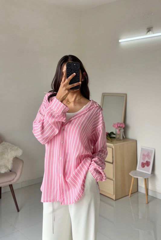 Striped Pink Shirt