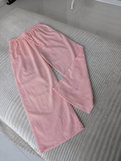 Blush Pink Linen Pant