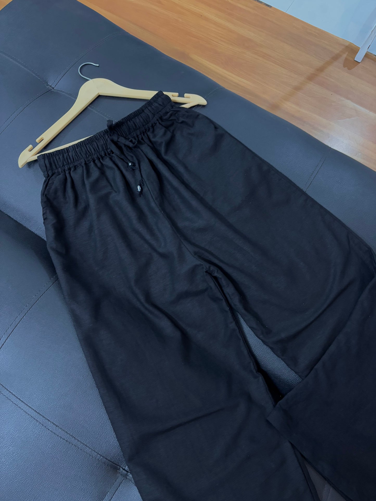 Viral Linen pant (Black)