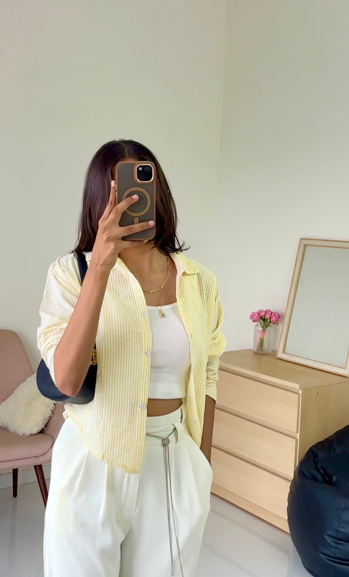 Yellow Striped Shirt