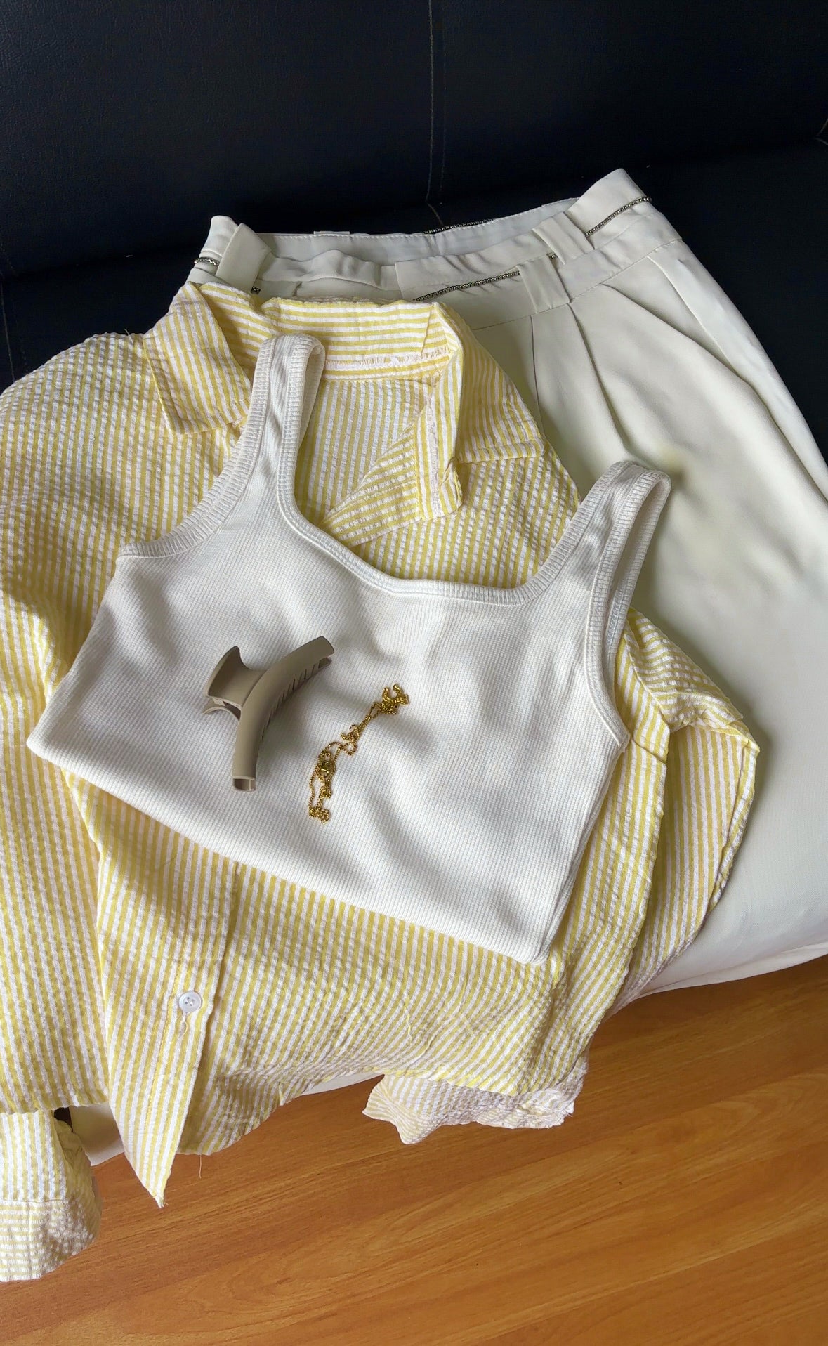 Yellow Striped Shirt