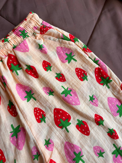 Viral Summer Comfy Strawberry Pants