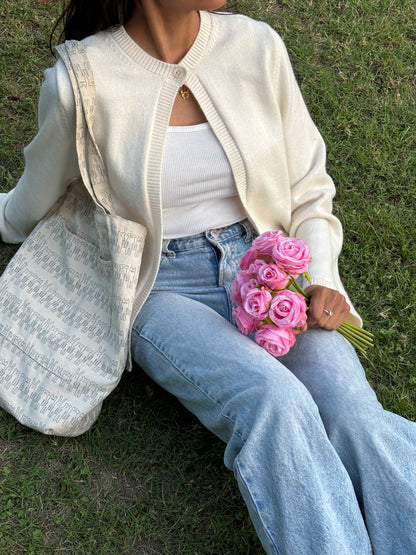One Button Cardigan