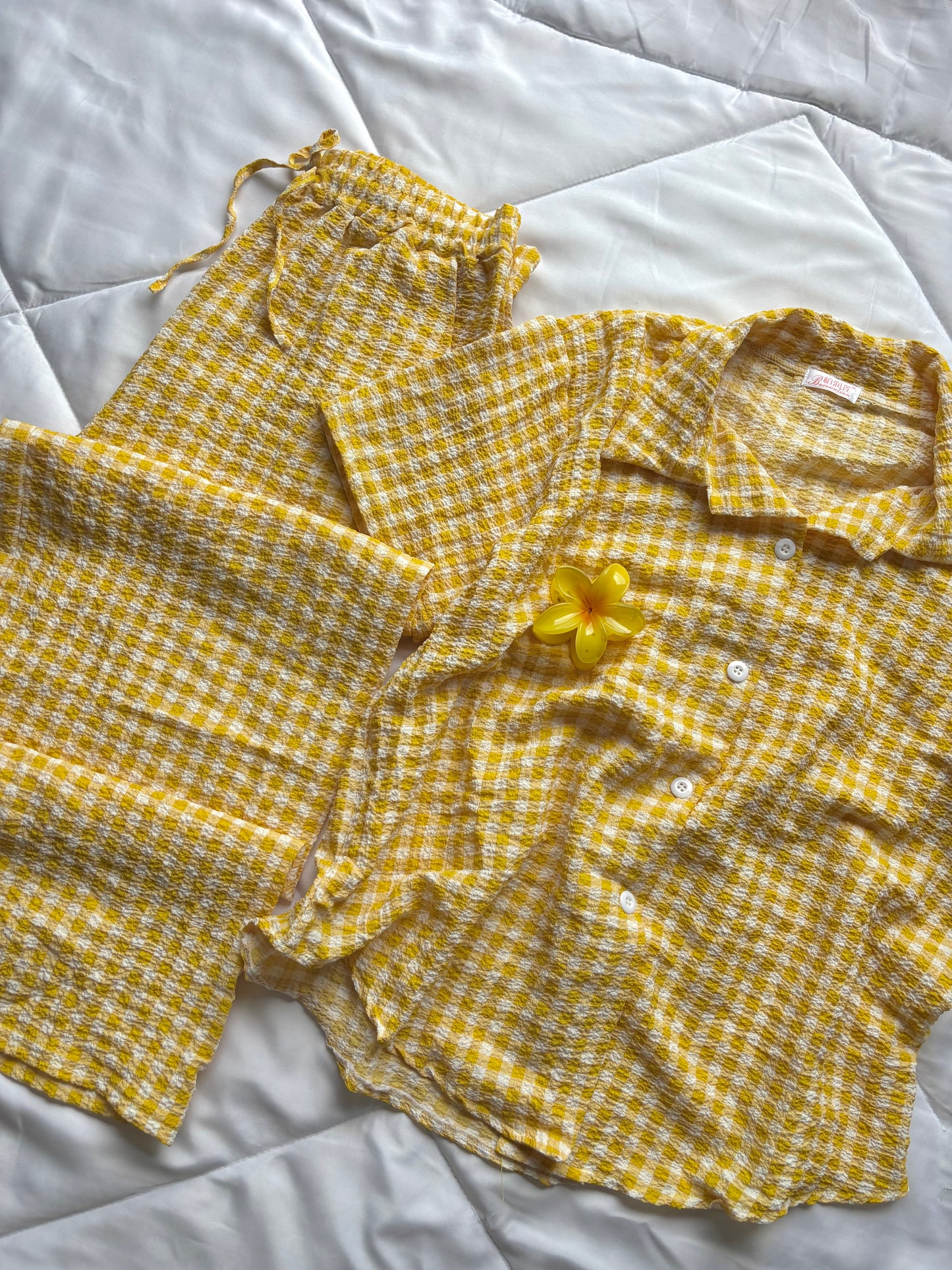 The Cutest Pj sets (Yelllow)