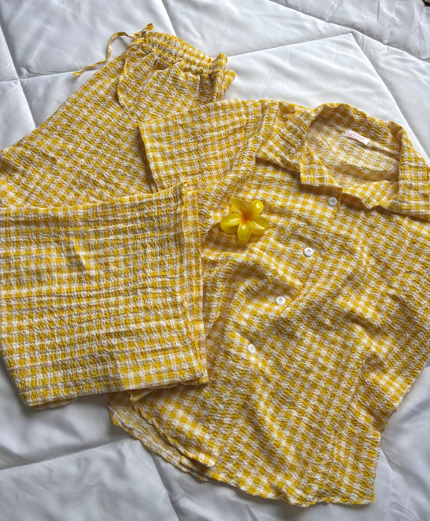 The Cutest Pj sets (Yelllow)