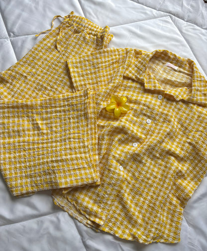 The Cutest Pj sets (Yelllow)