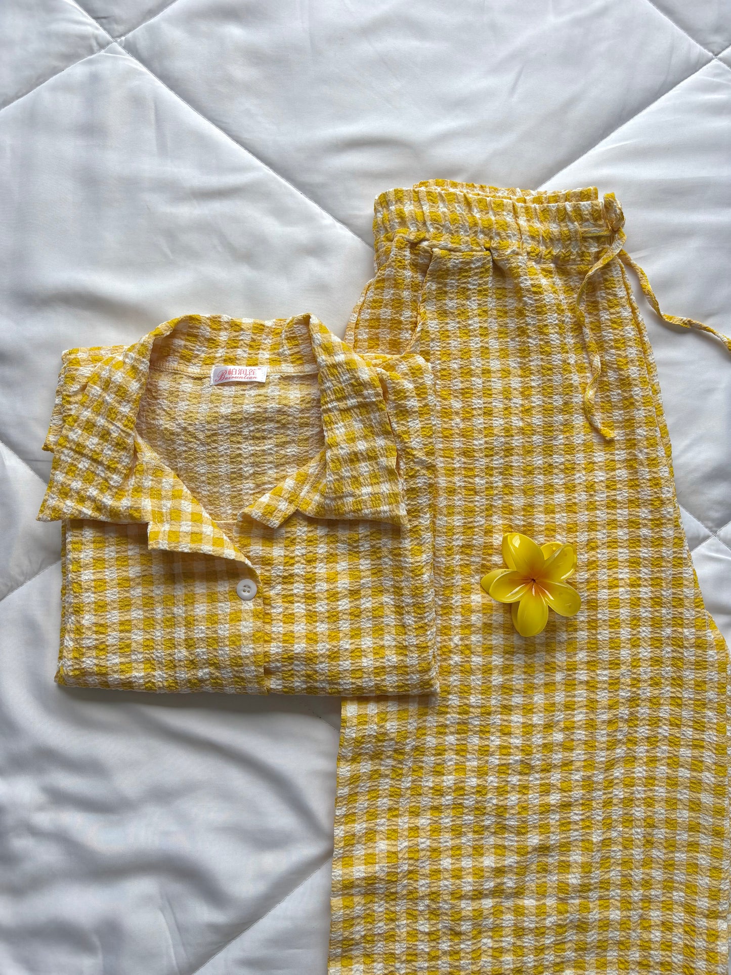 The Cutest Pj sets (Yelllow)