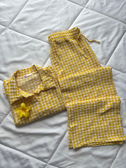 The Cutest Pj sets (Yelllow)