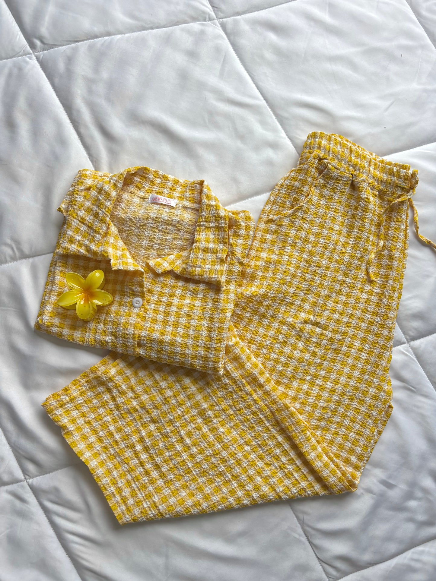 The Cutest Pj sets (Yelllow)