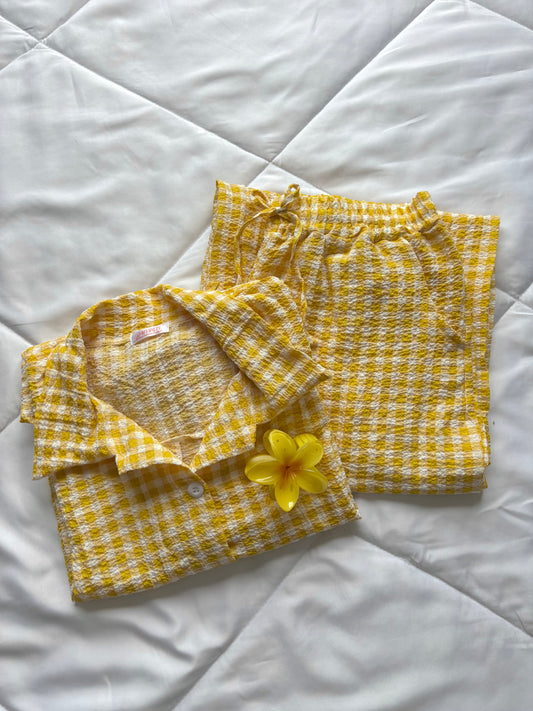 The Cutest Pj sets (Yelllow)