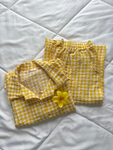 The Cutest Pj sets (Yelllow)