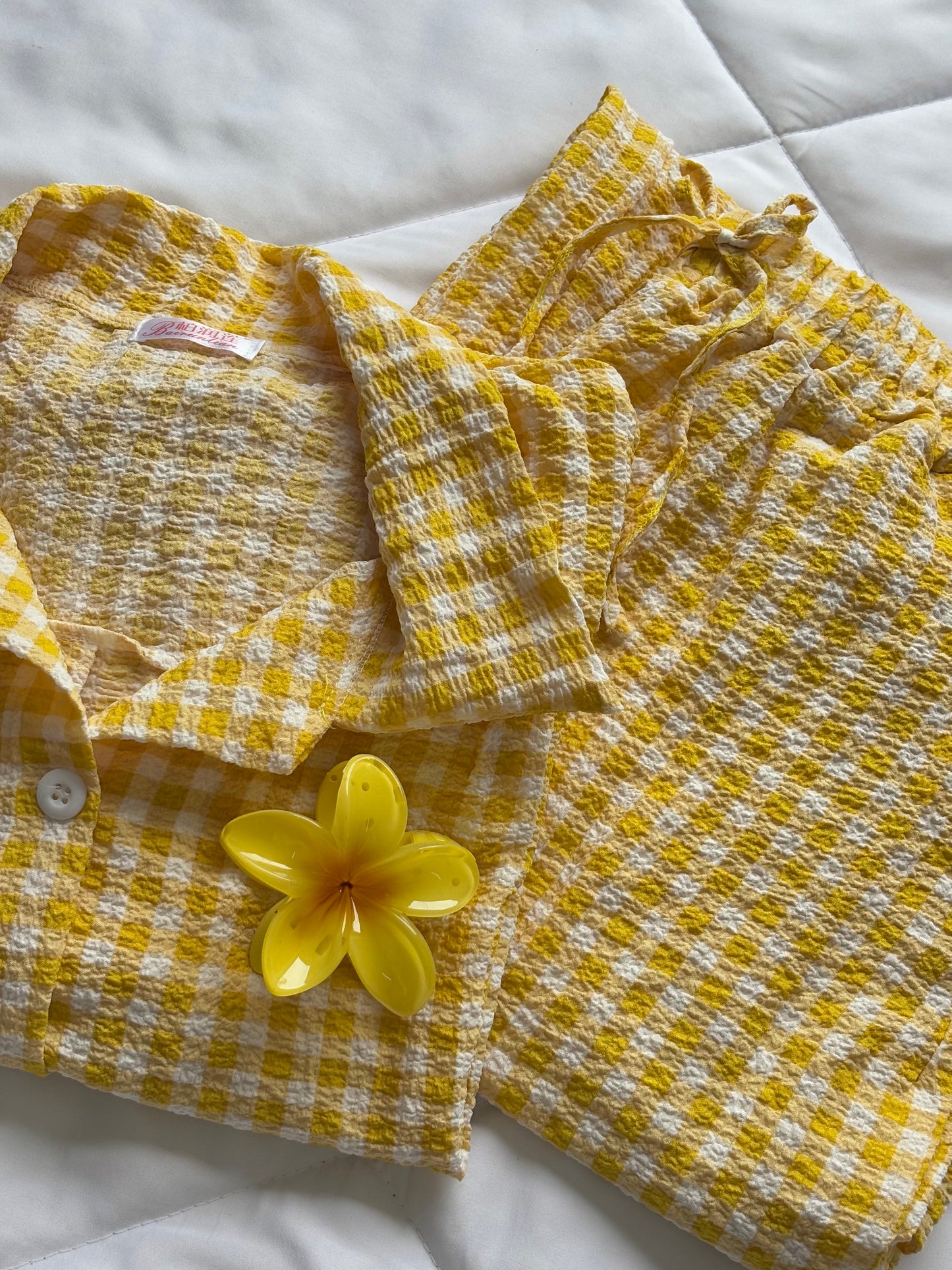 The Cutest Pj sets (Yelllow)