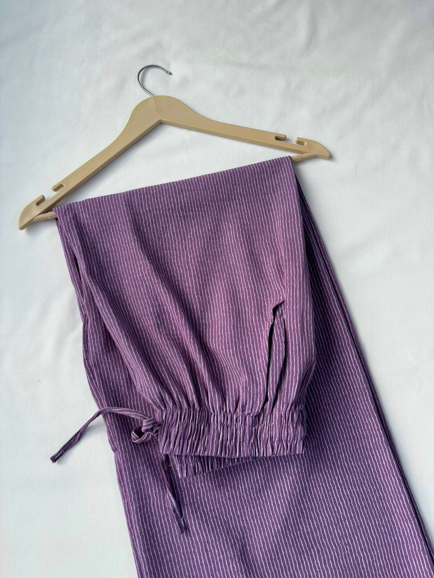 Viral Pinteresty Striped Pants (Purple)