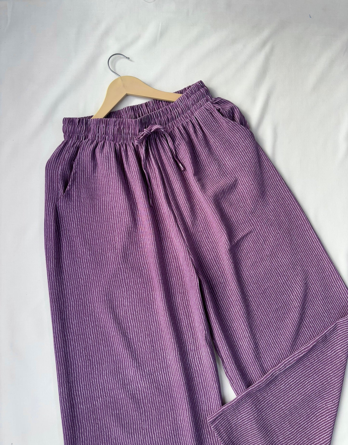 Viral Pinteresty Striped Pants (Purple)