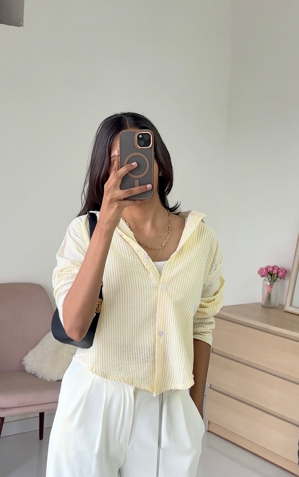 Yellow Striped Shirt