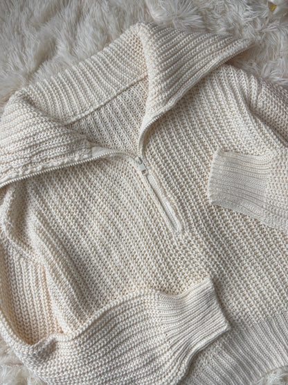 Off white Autumn Pullover