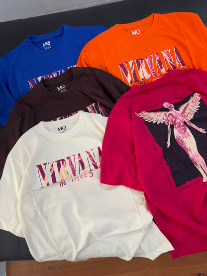 "NIRVANA" Oversized Tees