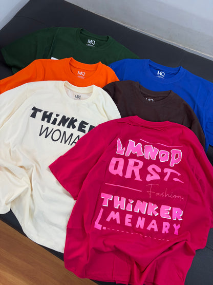 "Thinker Woman" Oversized Tees