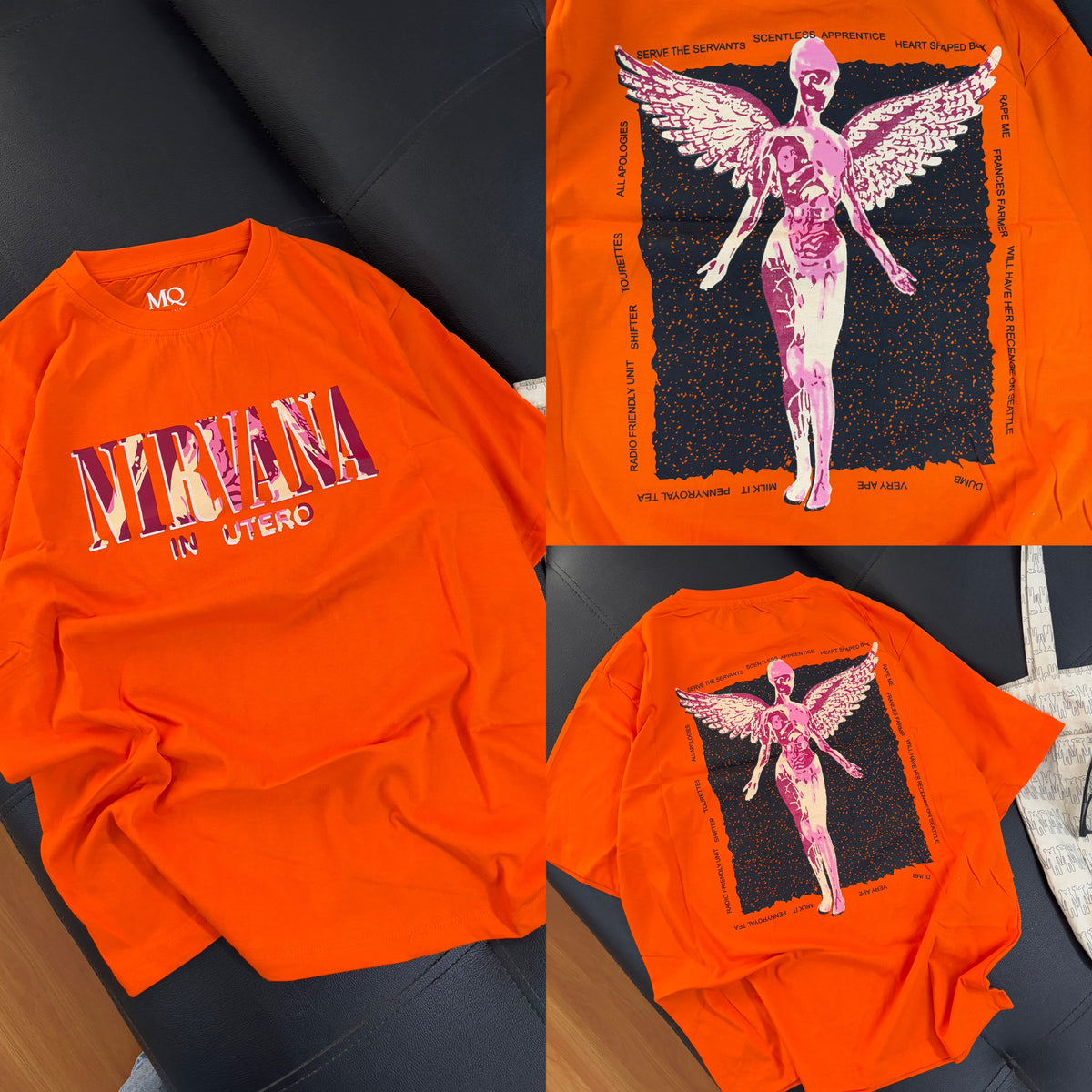 "NIRVANA" Oversized Tees