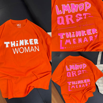 "Thinker Woman" Oversized Tees