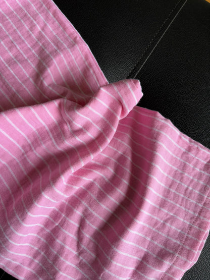 Pink Striped Pants