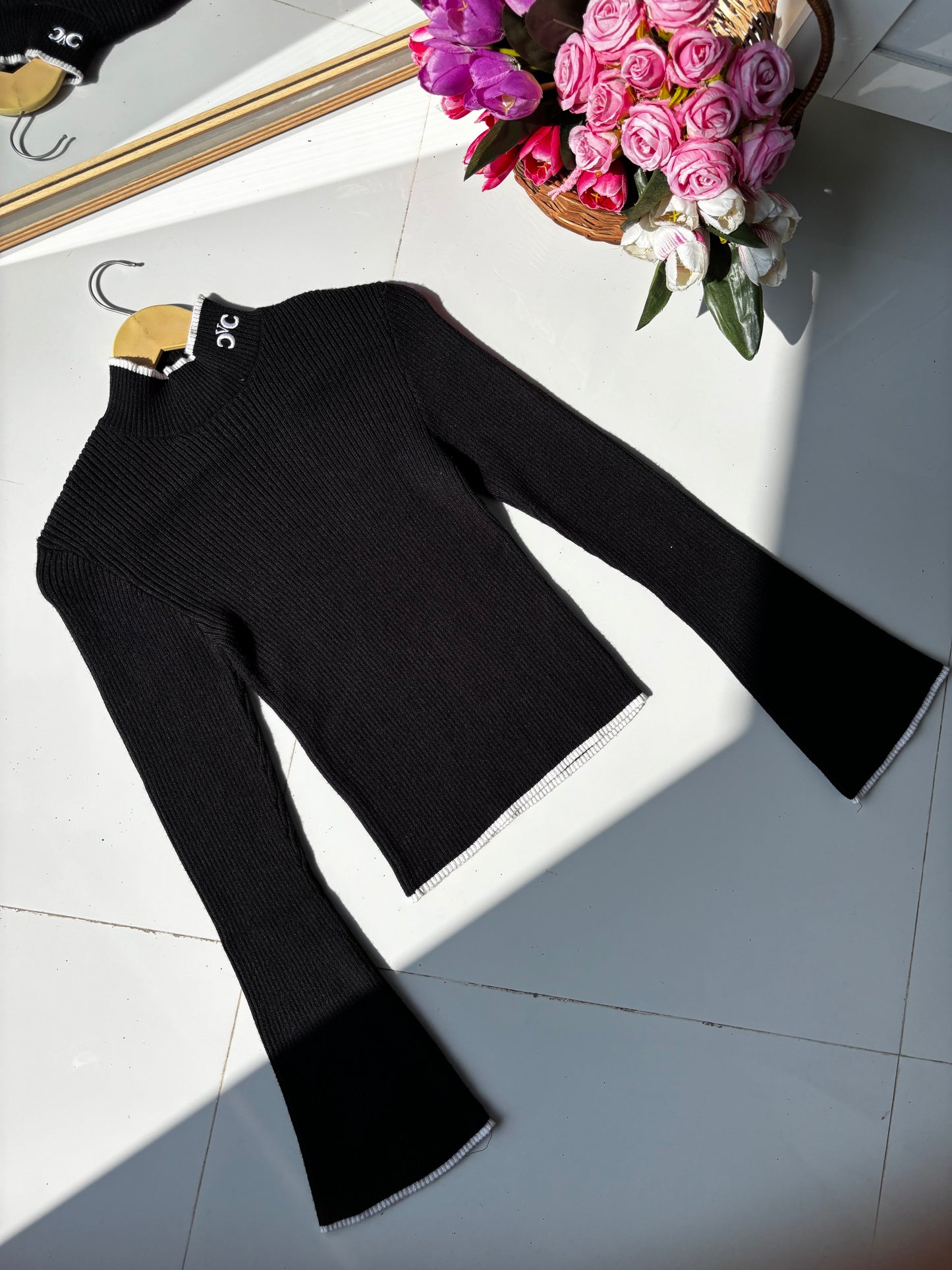 Black Pullover full sleeve top