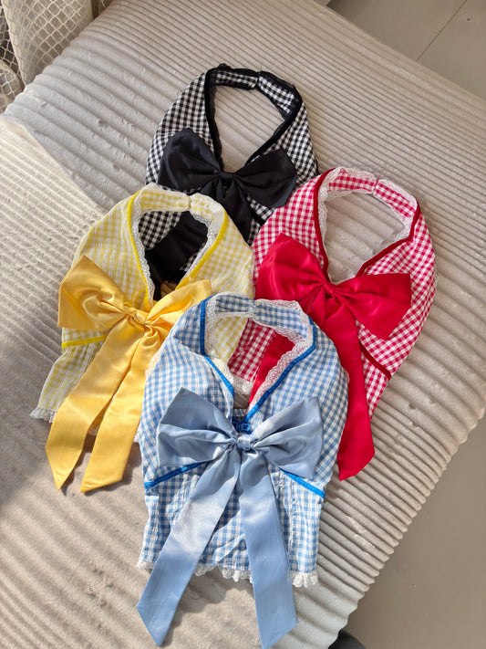 Halter Neck In-built Bra Tops