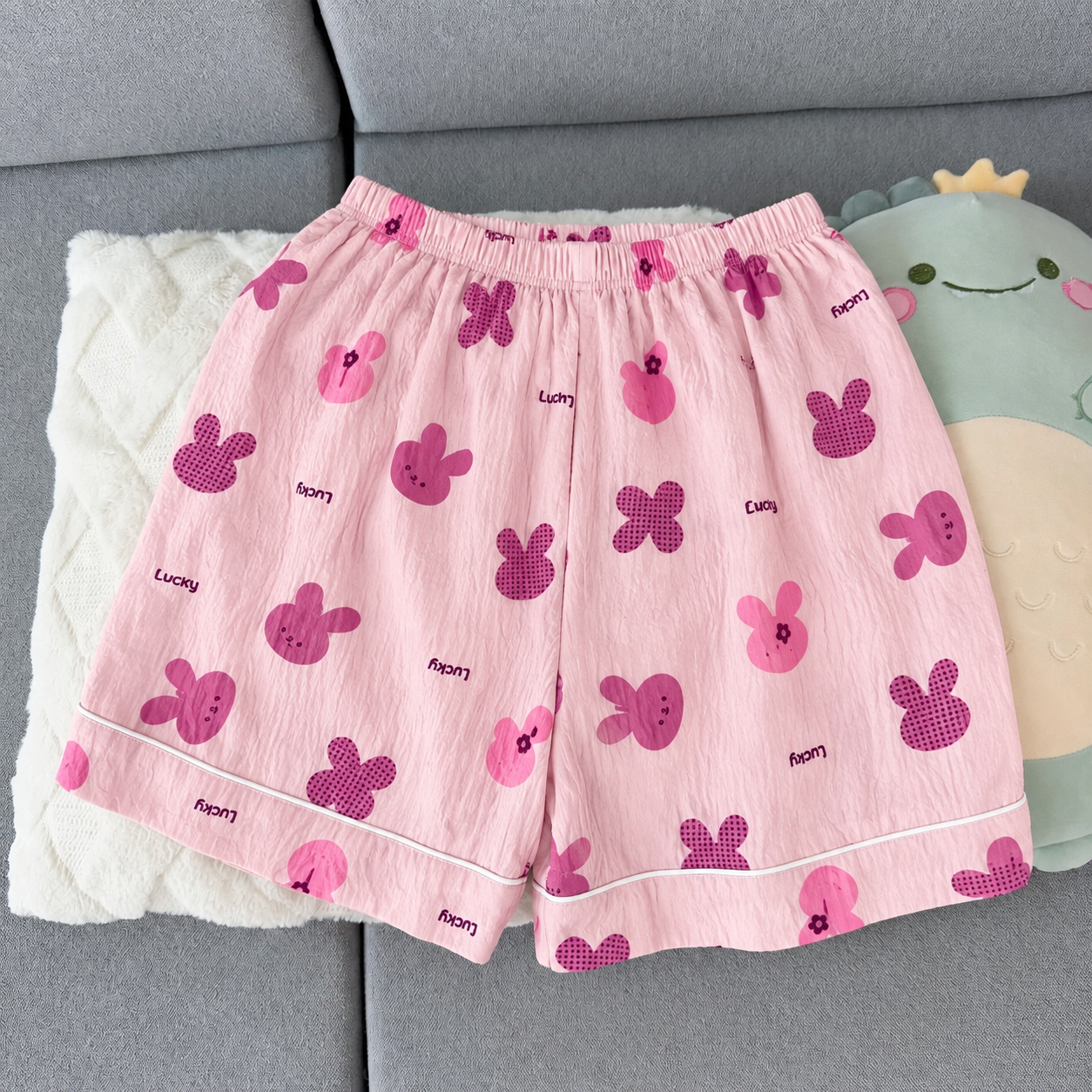 Lucky Bunny Padded 3 Piece Night Suit