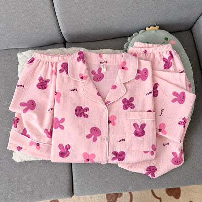 Lucky Bunny Padded 3 Piece Night Suit
