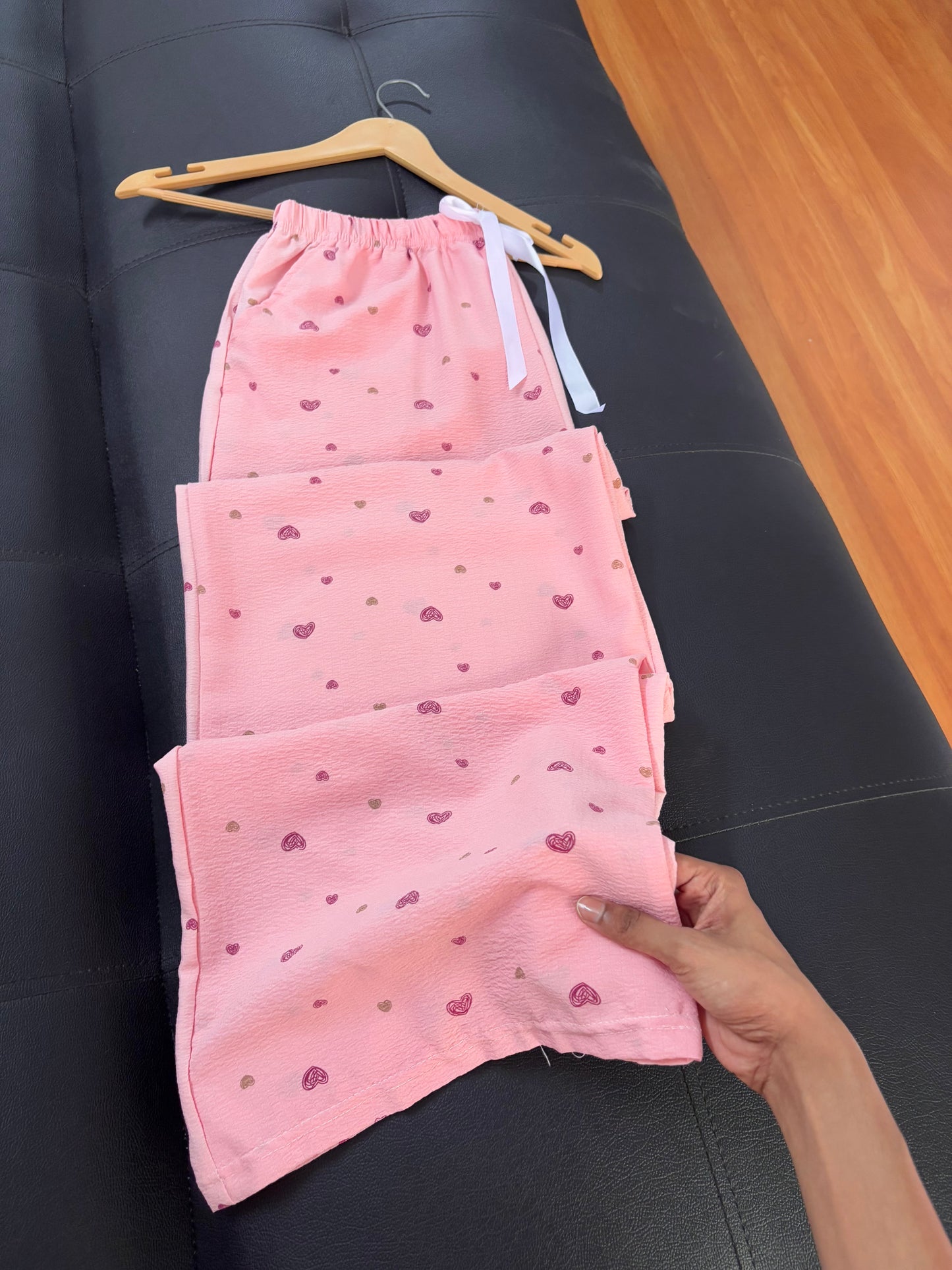 Pink Heart Pants